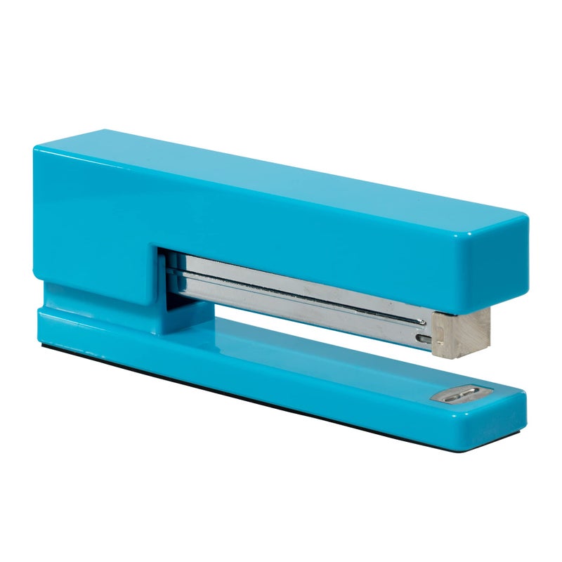 JAM PAPER Modern Desk Stapler - Blue - Sold Individually - Image 1